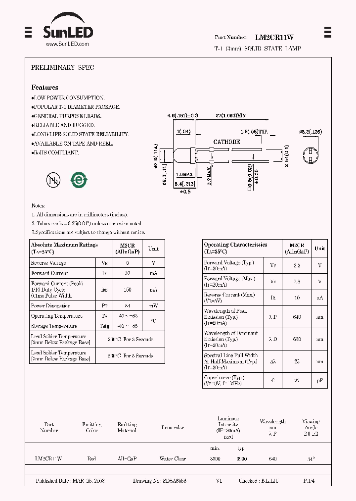 LM2CR11W_4380149.PDF Datasheet