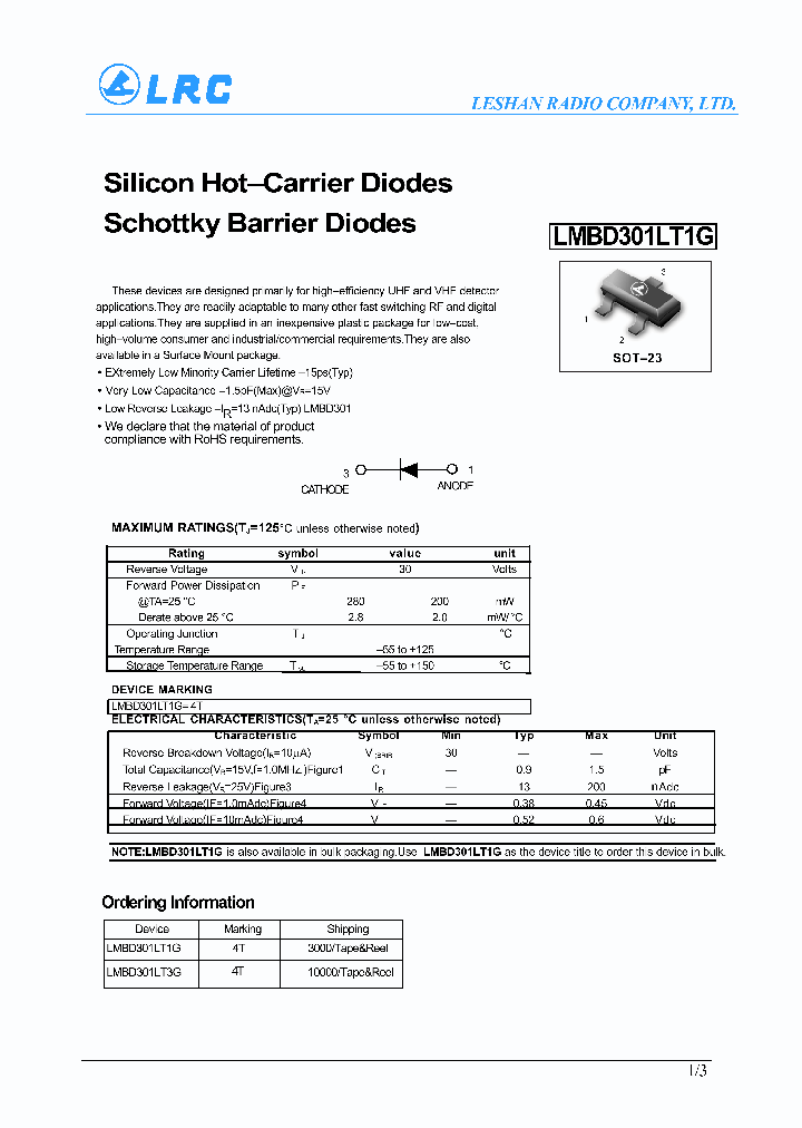 LMBD301LT1G_4546143.PDF Datasheet