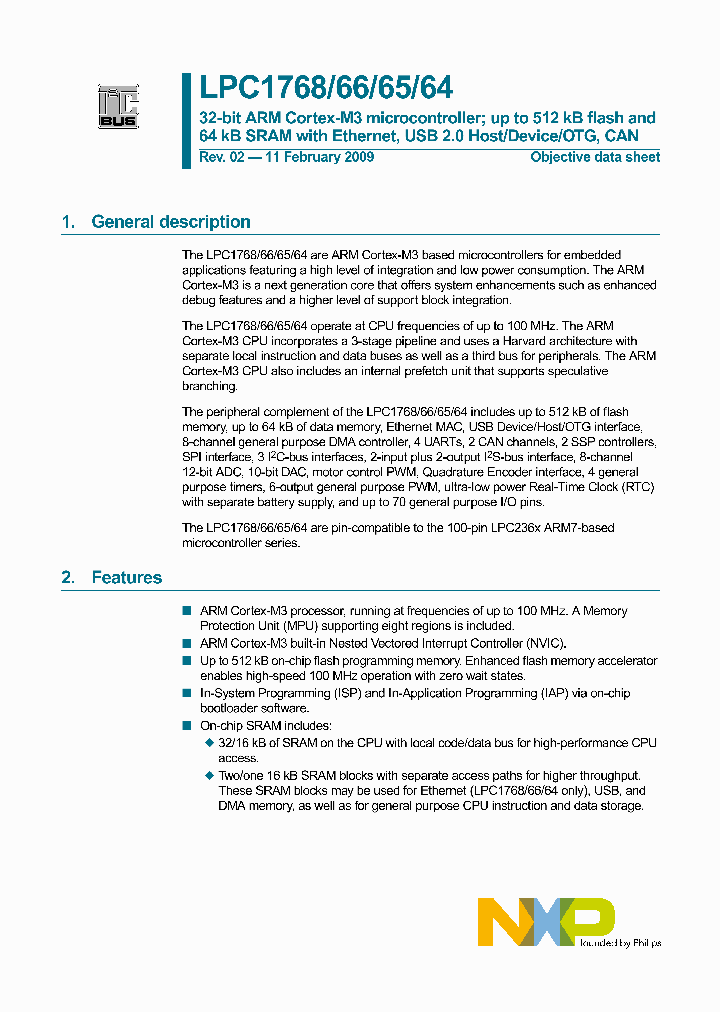 LPC1764_4570640.PDF Datasheet