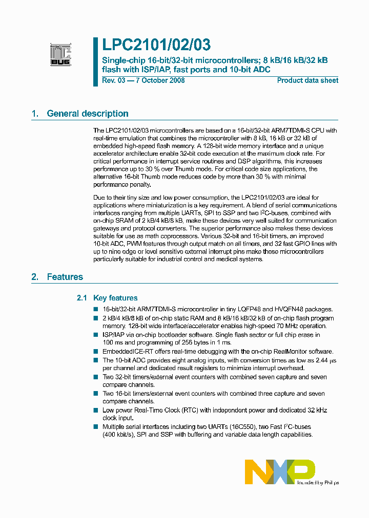 LPC2102FBD48_4330037.PDF Datasheet