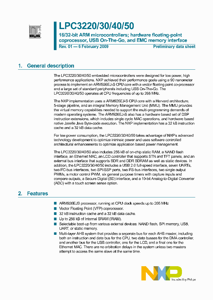 LPC3220_4605009.PDF Datasheet