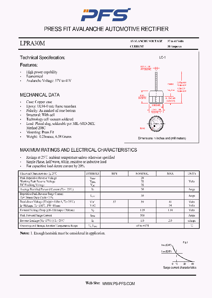 LPRA30M_4850983.PDF Datasheet