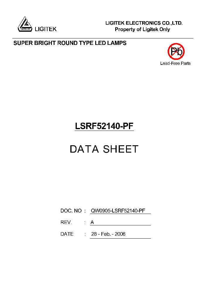 LSRF52140-PF_4540130.PDF Datasheet