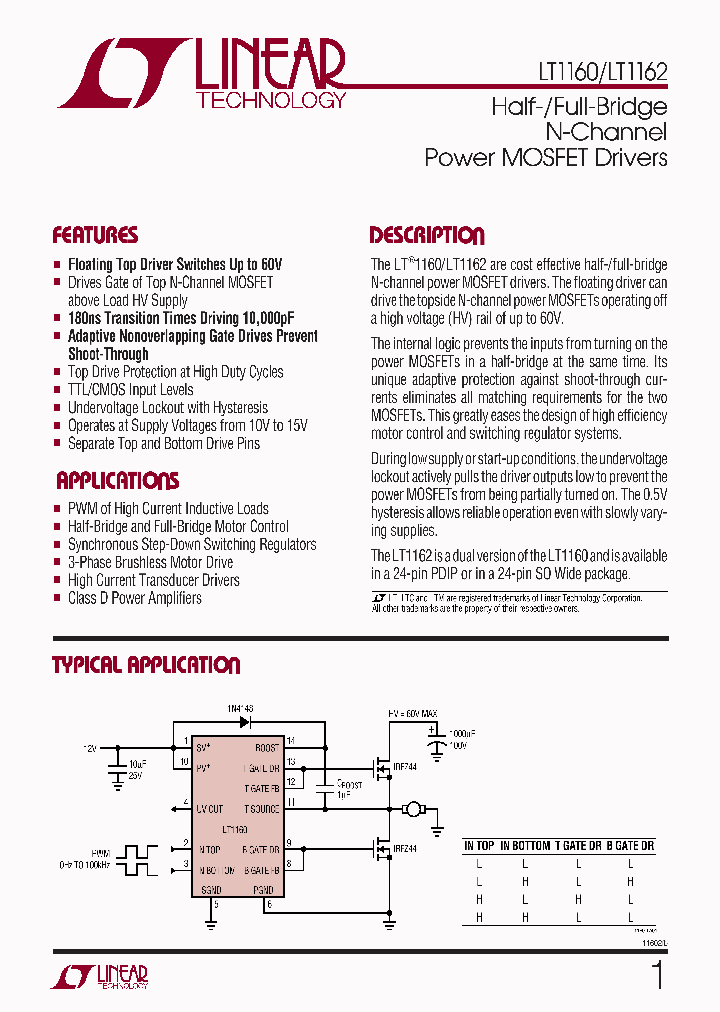 LT1160_4554205.PDF Datasheet