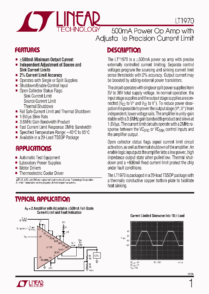 LT1970IFE_4302525.PDF Datasheet