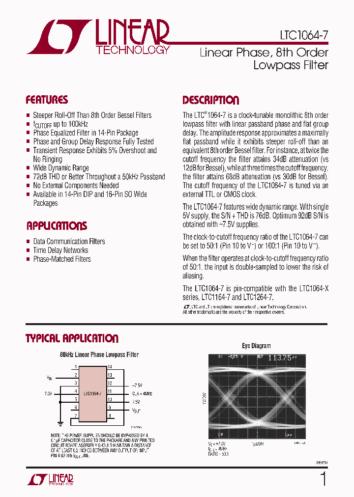 LTC1064-709_4867538.PDF Datasheet