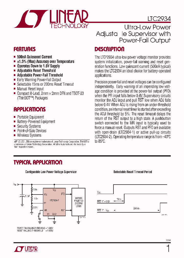 LTC2934_4534748.PDF Datasheet