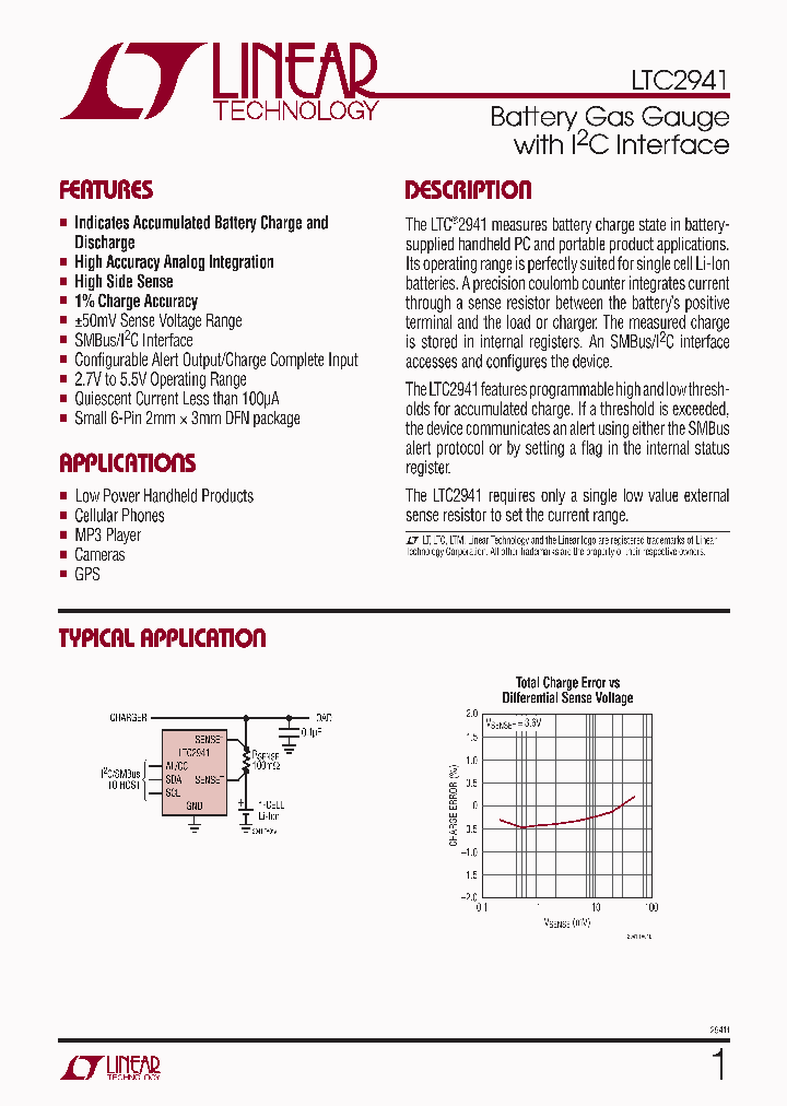 LTC2941_4552222.PDF Datasheet