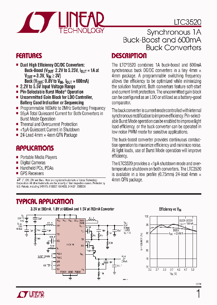 LTC3520_4380612.PDF Datasheet