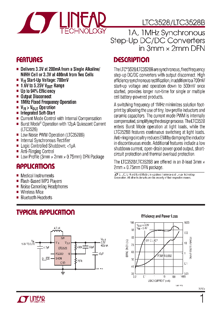 LTC3528BEDDB-PBF_4429127.PDF Datasheet