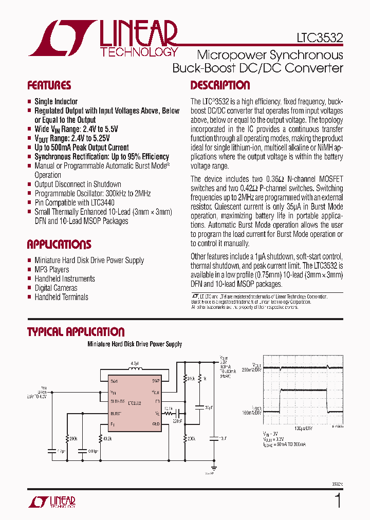 LTC3532_4331595.PDF Datasheet