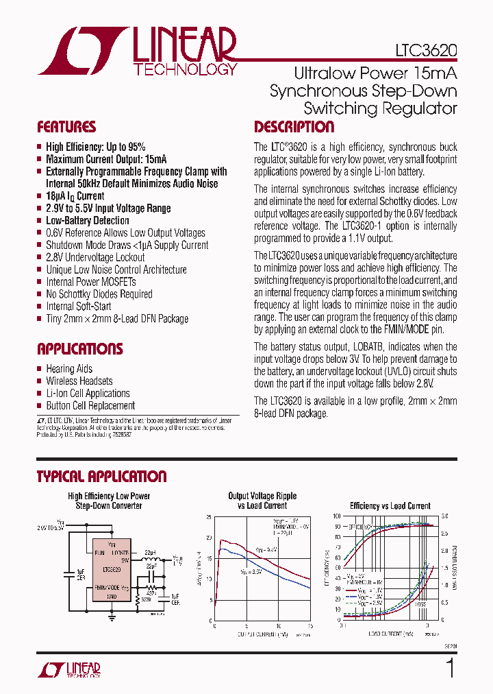 LTC3620EDC-1PBF_4487252.PDF Datasheet