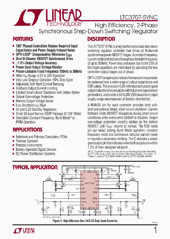LTC3707-SYNC_4346378.PDF Datasheet