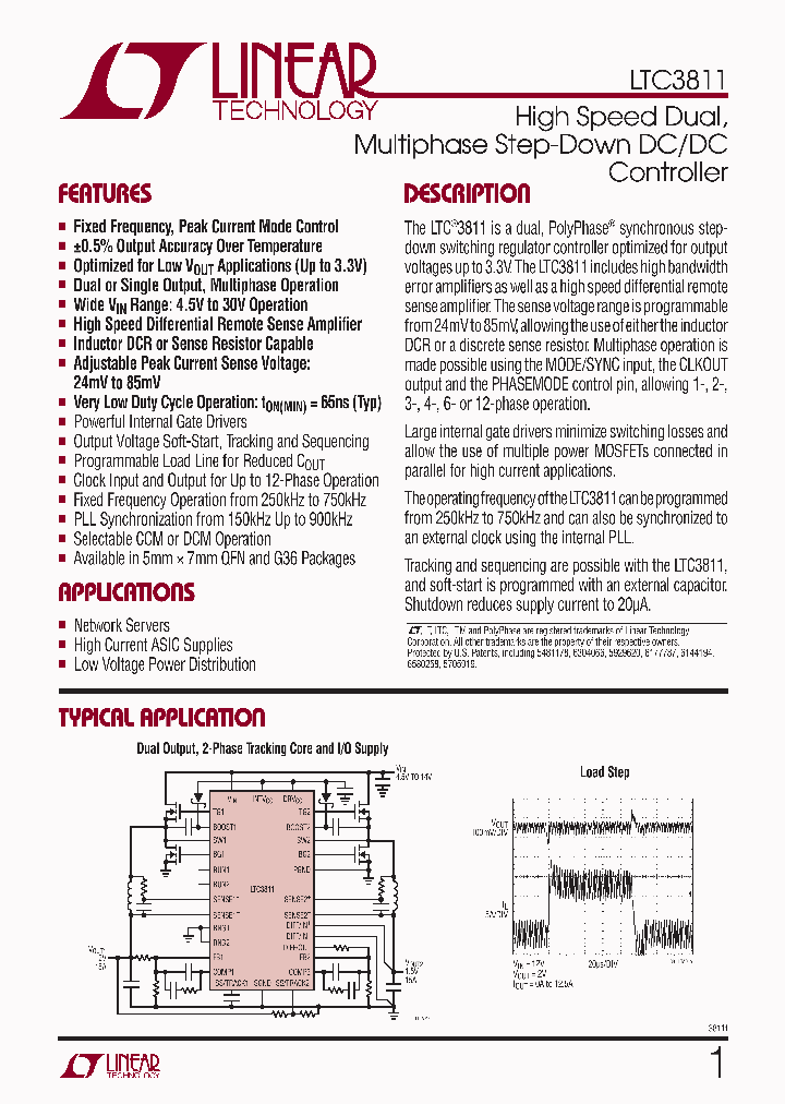 LTC3811EUHF-PBF_4368140.PDF Datasheet
