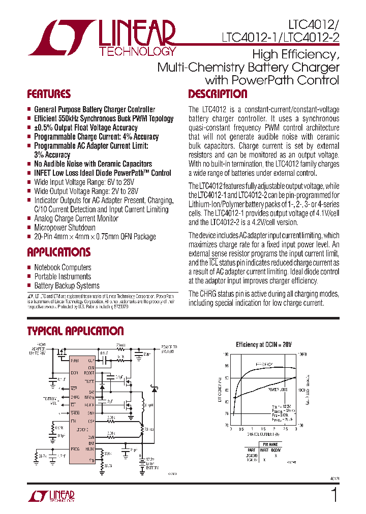 LTC4012CUF-2TRPBF_4487249.PDF Datasheet