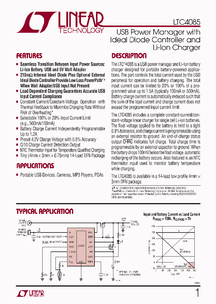 LTC4085_4350536.PDF Datasheet