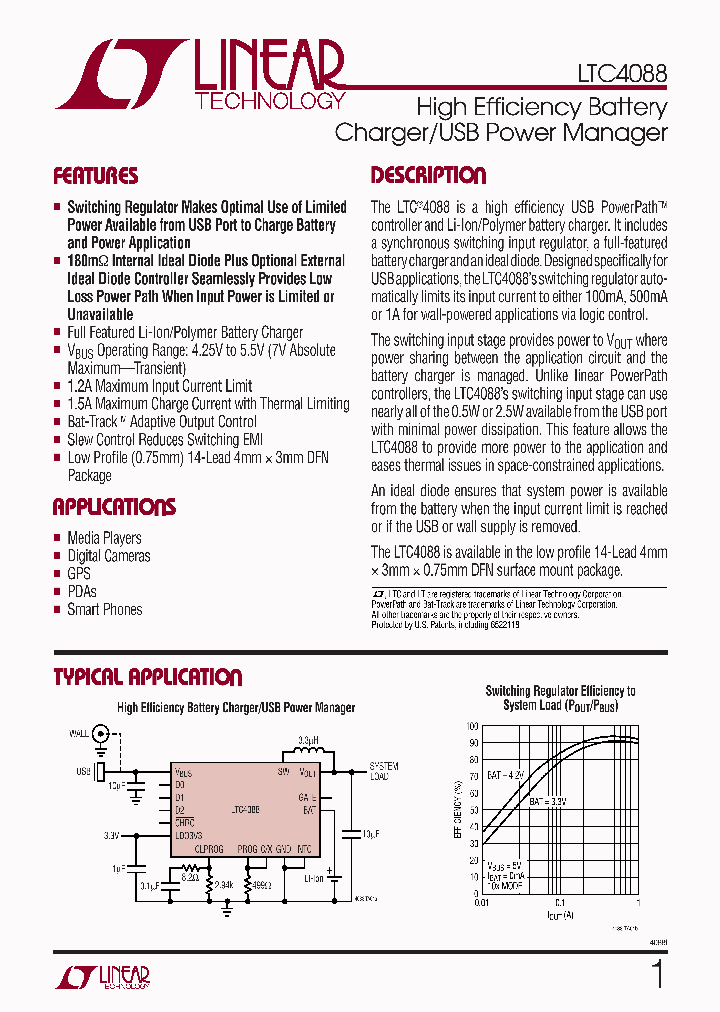 LTC4088EDE_4346899.PDF Datasheet