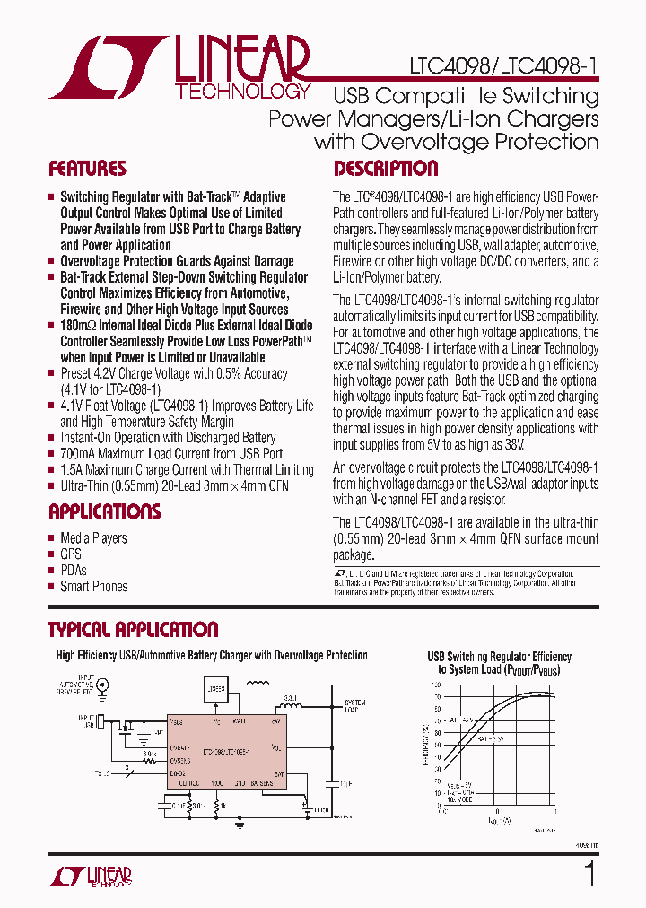 LTC4098_4373733.PDF Datasheet