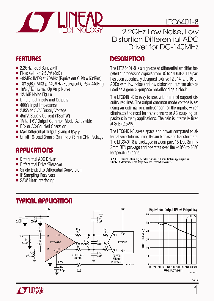 LTC6401-8_4323426.PDF Datasheet