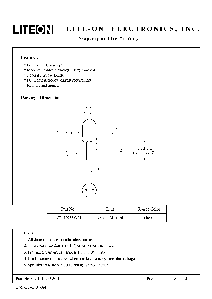 LTL-10233WP1_4564990.PDF Datasheet