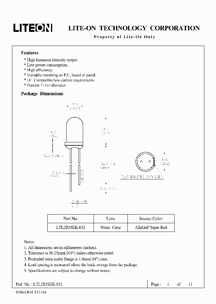 LTL2R3SEK-032_4640137.PDF Datasheet