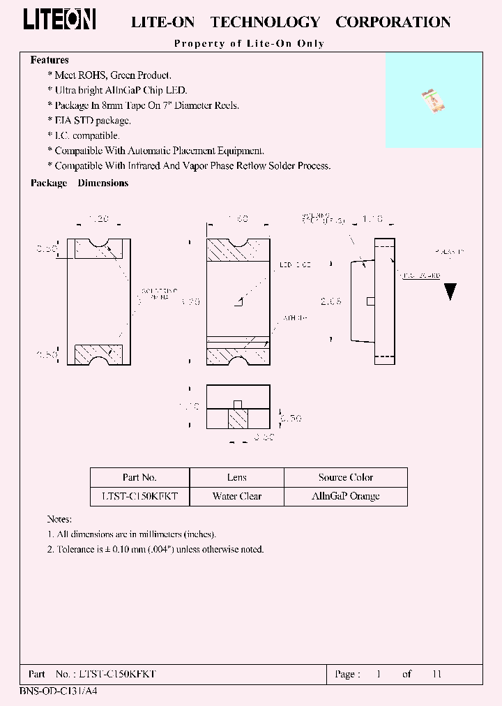 LTST-C150KFKT_4561463.PDF Datasheet
