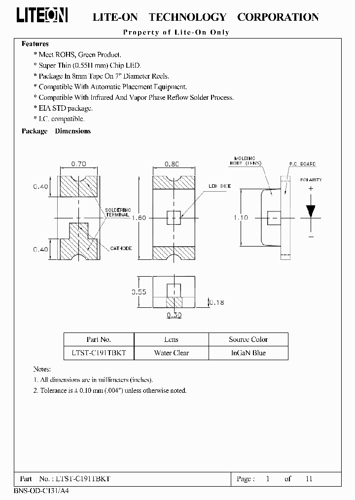LTST-C191TBKT_4629771.PDF Datasheet