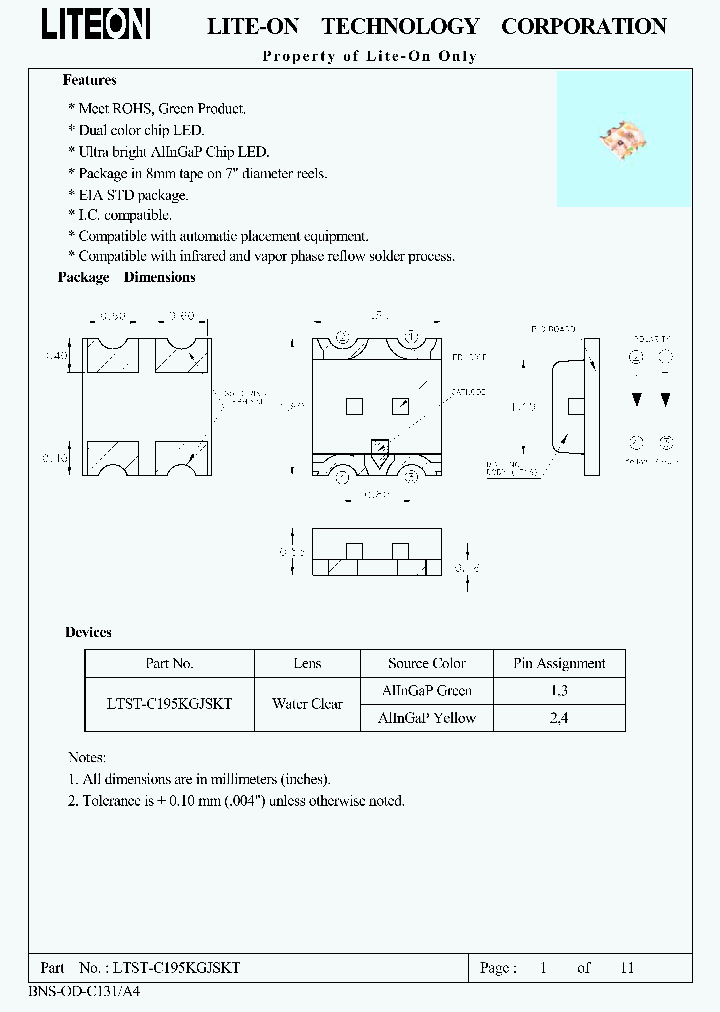 LTST-C195KGJSKT_4536120.PDF Datasheet