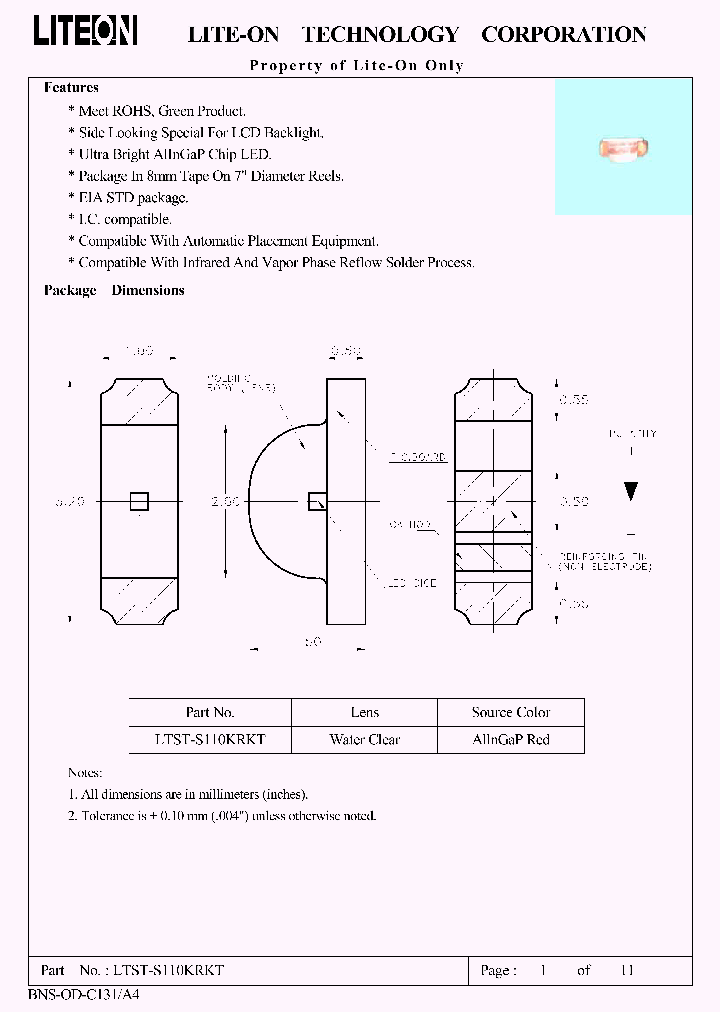 LTST-S110KRKT_4546374.PDF Datasheet