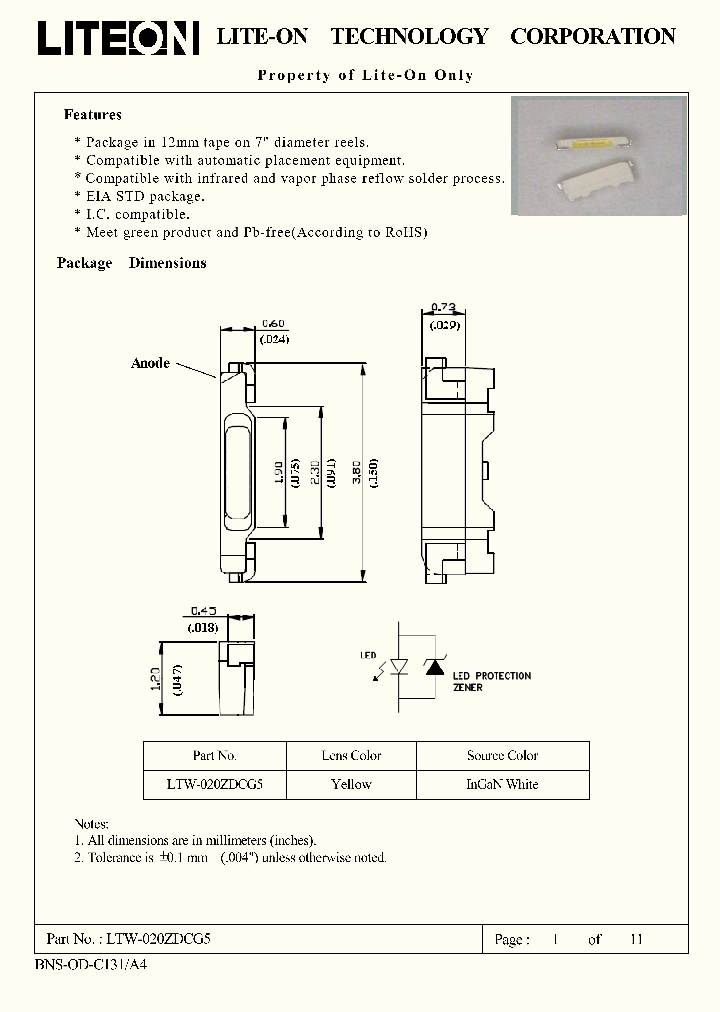 LTW-020ZDCG5_4539909.PDF Datasheet