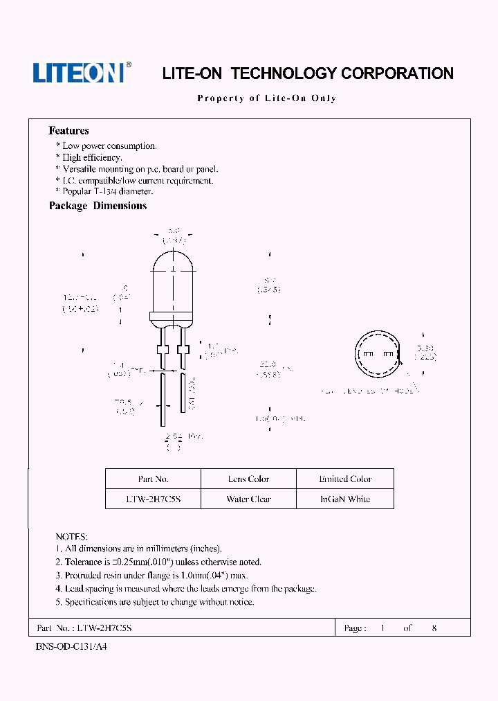 LTW-2H7C5S_4539925.PDF Datasheet