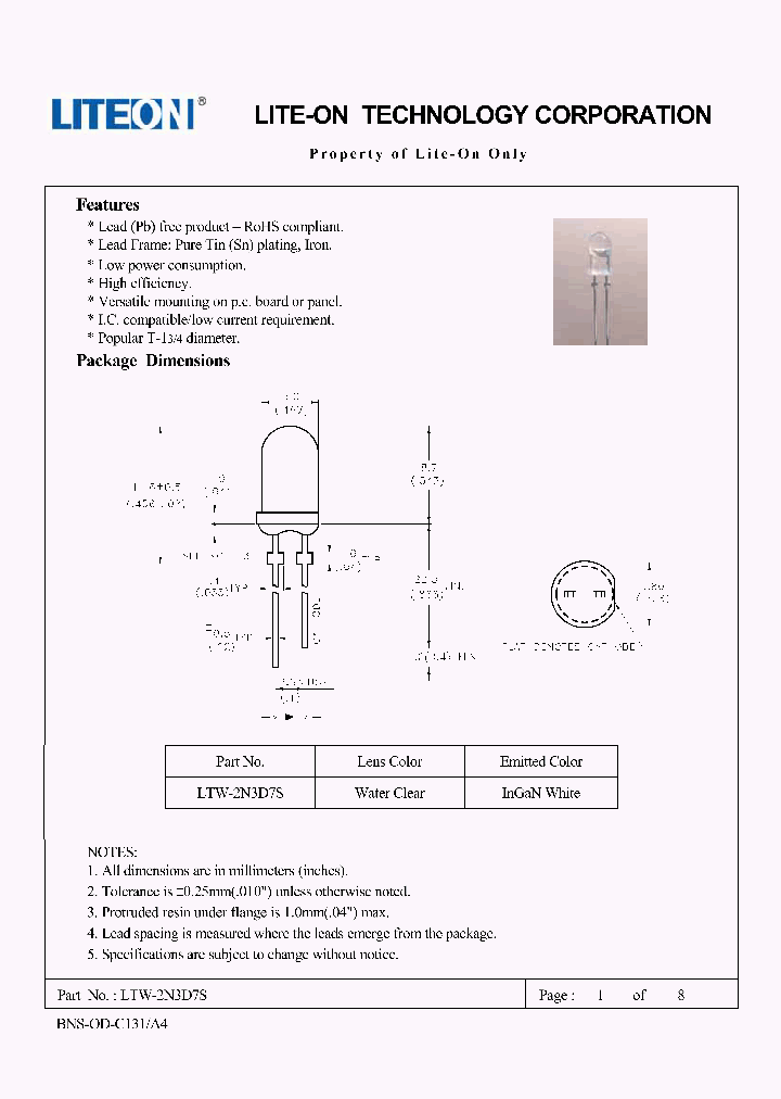 LTW-2N3D7S_4539928.PDF Datasheet