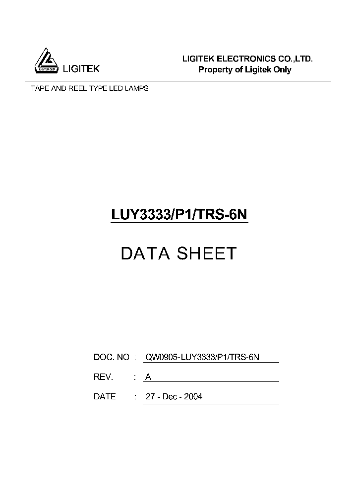 LUY3333-P1-TRS-6N_4780600.PDF Datasheet