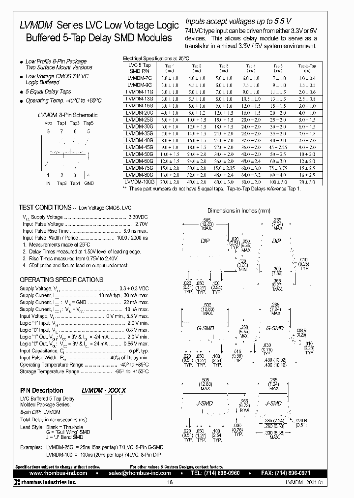 LVMDM-100_4349139.PDF Datasheet