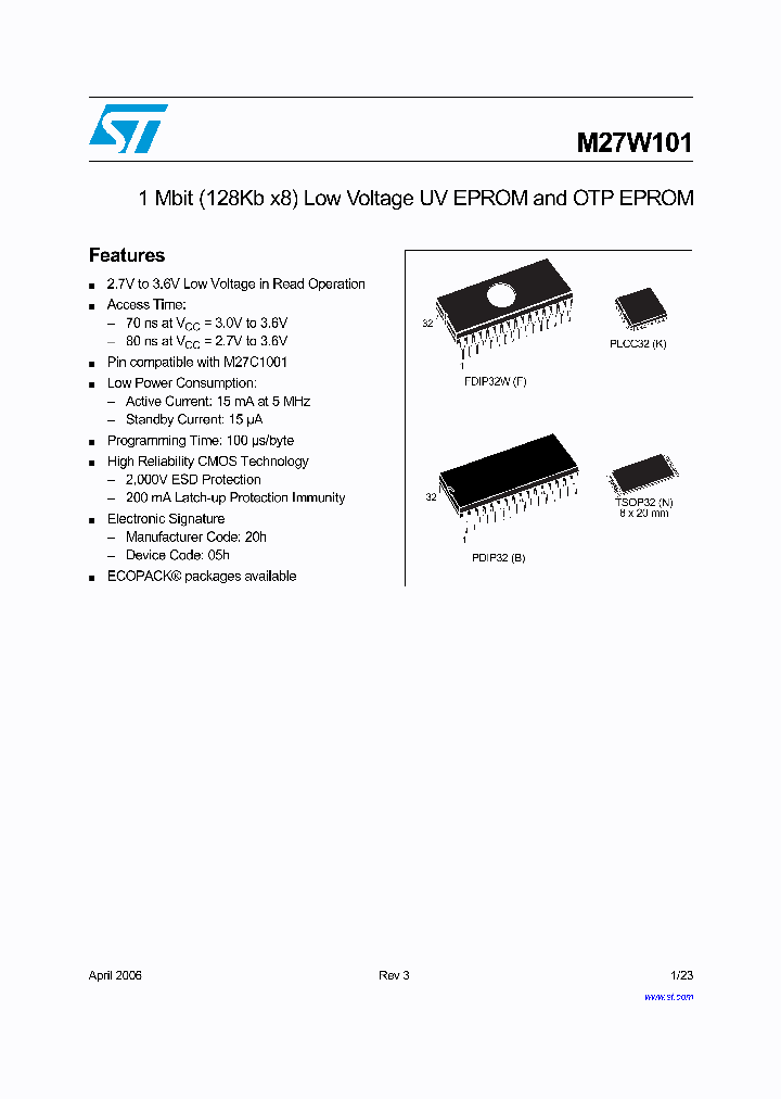 M27W10106_4875131.PDF Datasheet
