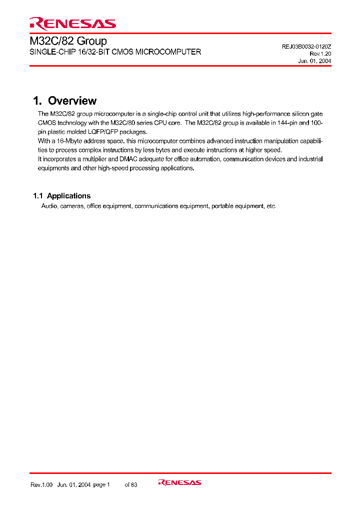 M30823MH-XXXFP_4567715.PDF Datasheet