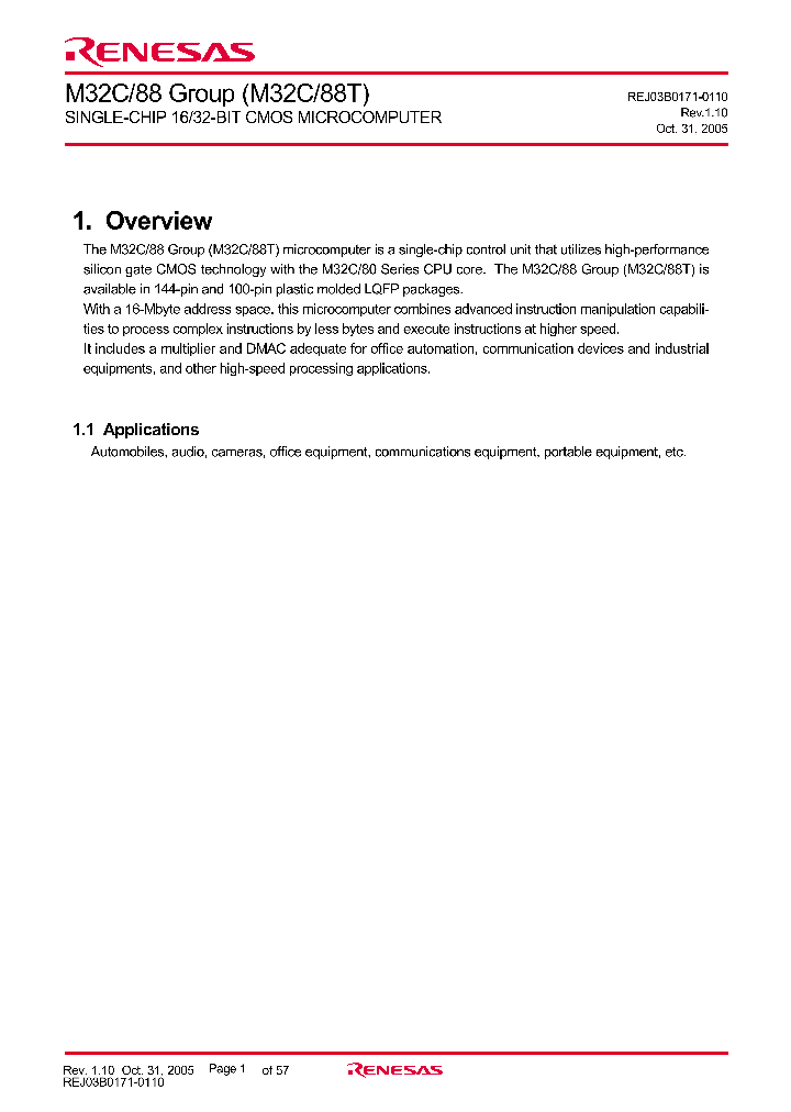M30882FHUGP_4356445.PDF Datasheet