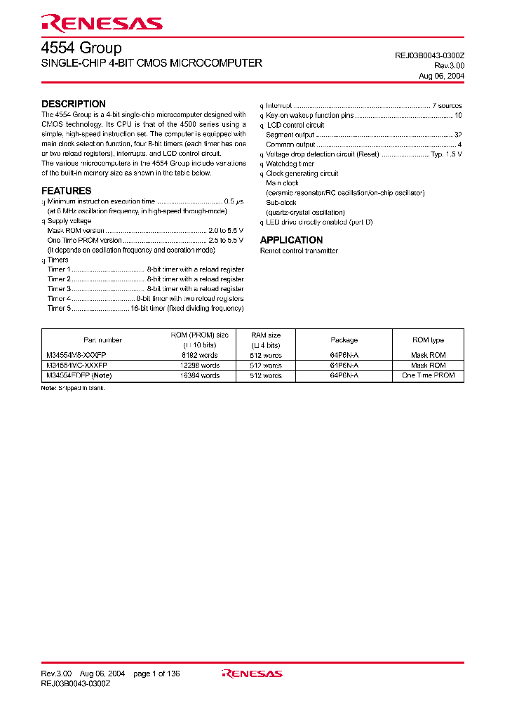 M34554EDFP_4508350.PDF Datasheet