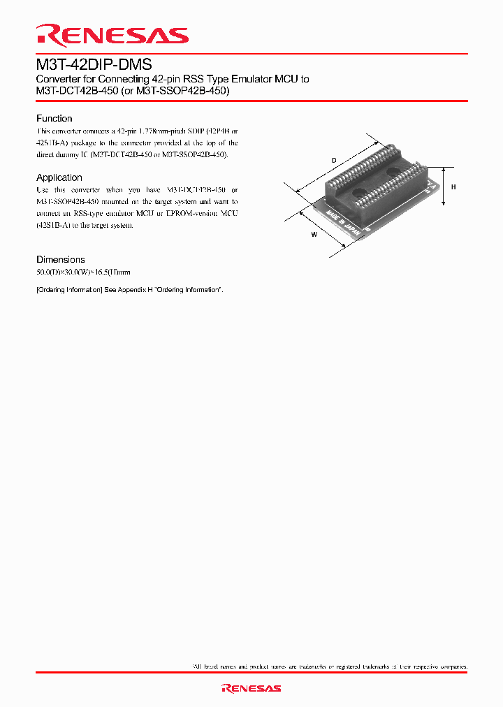 M3T-42DIP-DMS_4274876.PDF Datasheet