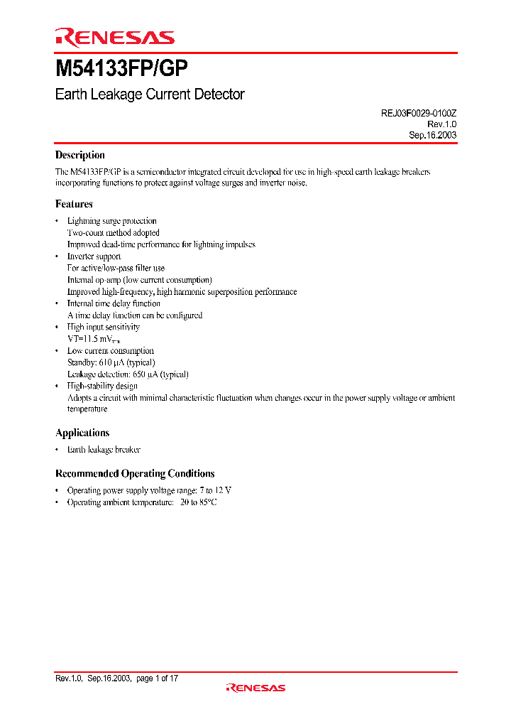 M54133FP_4394210.PDF Datasheet
