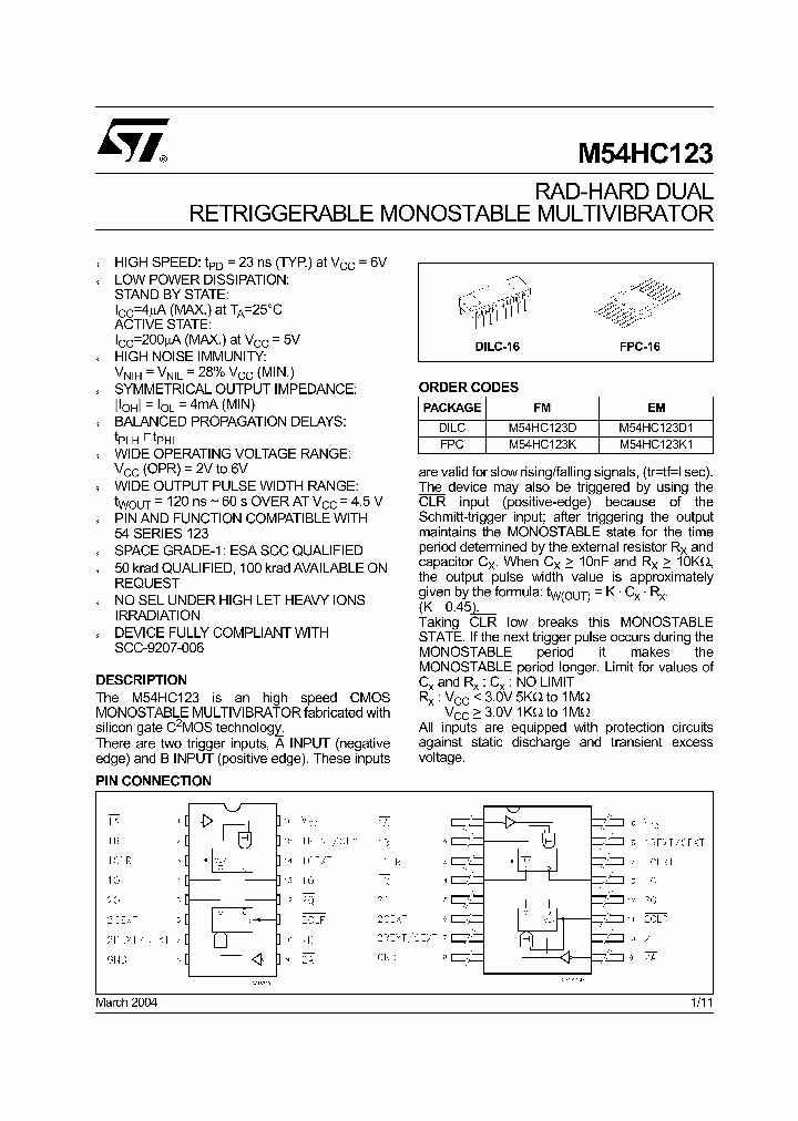 M54HC123_4666024.PDF Datasheet
