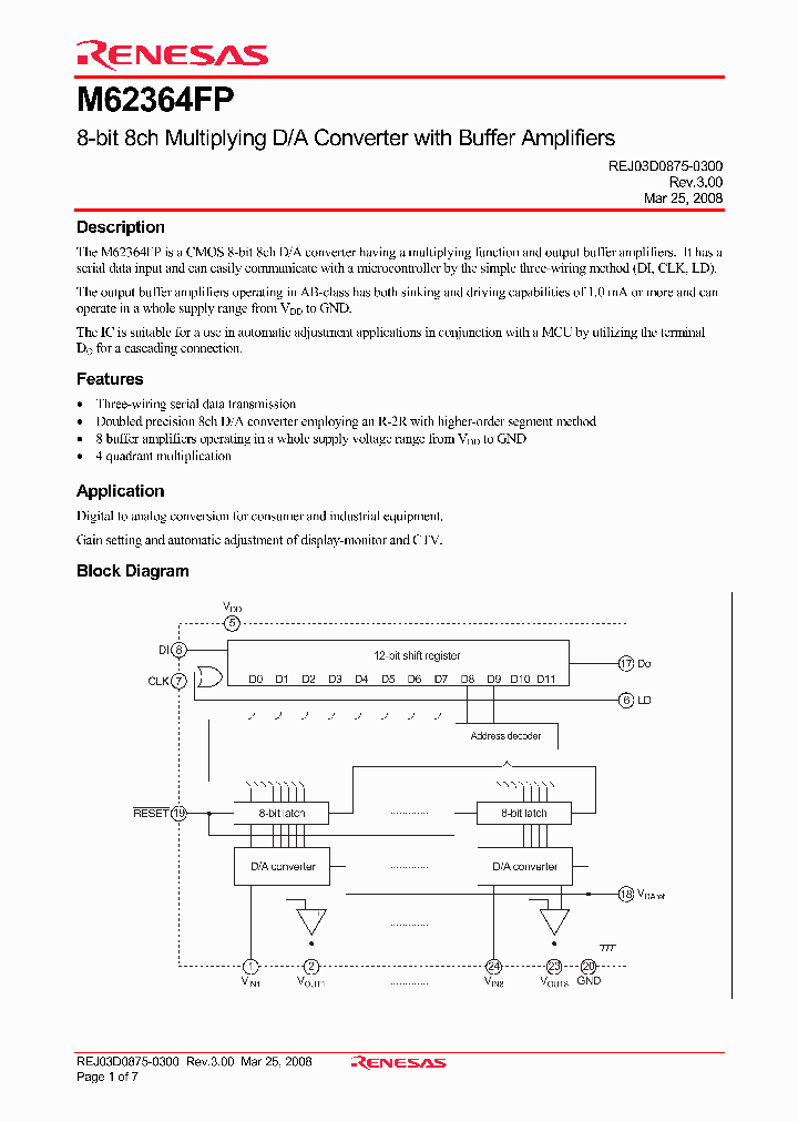 M62364FP_4401968.PDF Datasheet