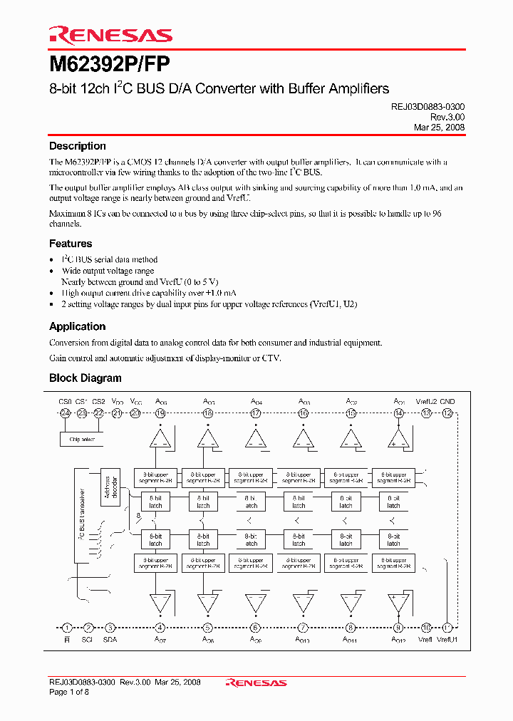 M62392FP_4303733.PDF Datasheet