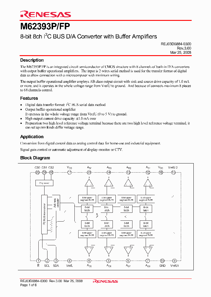 M62393P_4303735.PDF Datasheet