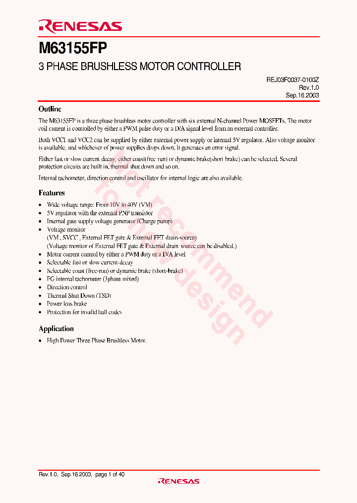 M63155FP_4492057.PDF Datasheet