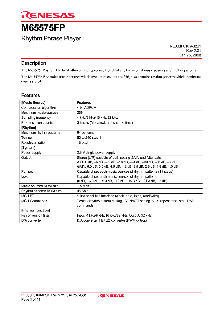 M65575FP_4366422.PDF Datasheet