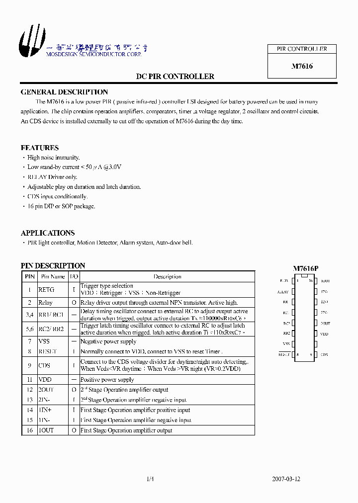 M7616_4421173.PDF Datasheet