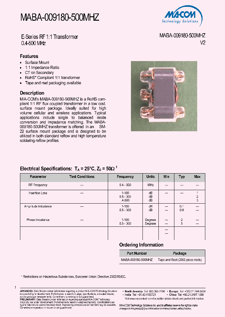 MABA-009180-500MHZ_4717222.PDF Datasheet