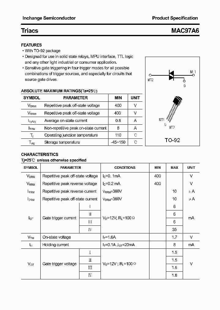 MAC97A6_4419346.PDF Datasheet