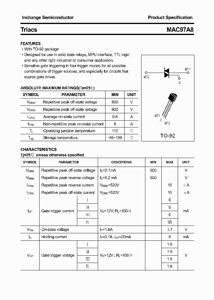 MAC97A8_4600036.PDF Datasheet